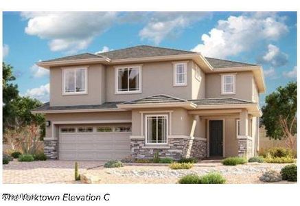 New construction Single-Family house 21867 E Stirrup Court E, Queen Creek, AZ 85142 Yorktown- photo 0