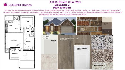 New construction Single-Family house 16792 Bristle Cone Way, Conroe, TX 77302 Sage- photo 3 3