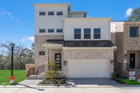 New construction Single-Family house 411 Forest Reserve Place, Houston, TX 77079 Upton A- photo 0 0