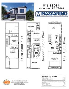Please be aware that these plans are the property of the architect/builder designer that designed them not DUX Realty, Mazzarino Construction or 913 PEDEN LLC and are protected from reproduction and sharing under copyright law. These drawing are for general information only. Measurements, square footages and features are for illustrative marketing purposes. All information should be independently verified. Plans are subject to change without notification.