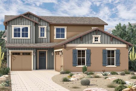 New construction Single-Family house The Anne, 2038 West Union Park Drive, Phoenix, AZ 85085 - photo