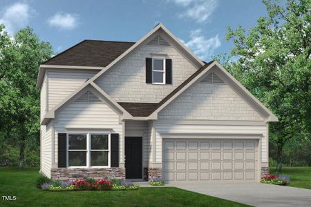 New construction Single-Family house 206 Meath Court, Clayton, NC 27520 The Caldwell- photo 1 1