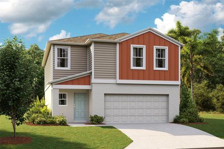 New construction Single-Family house 14961 Sterling Spur Avenue, Lithia, FL 33547 The Cordoba- photo 0