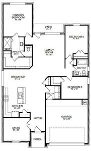 New construction Single-Family house 5115 Whispering River Drive, Katy, TX 77493 Chrysanthemum- photo 1 1