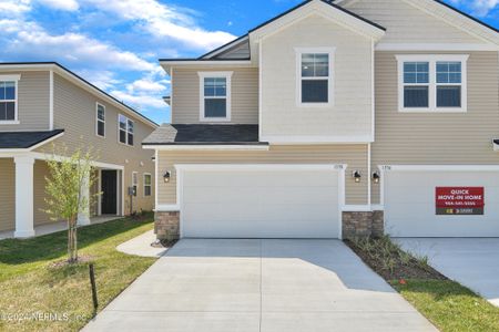 New construction Townhouse house 1338 High Falls Drive, Jacksonville, FL 32205 Rosewood- photo 1 1