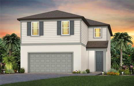 New construction Single-Family house 10011 Plum River Drive, Parrish, FL 34219 Trailside- photo 0
