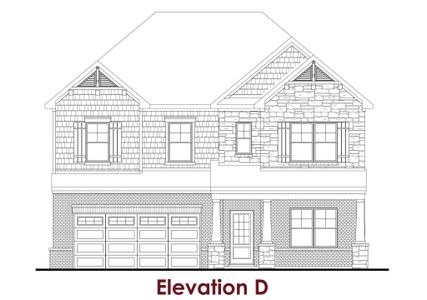 New construction Single-Family house Wakefield, 180 Logan Pass Drive, Loganville, GA 30052 - photo