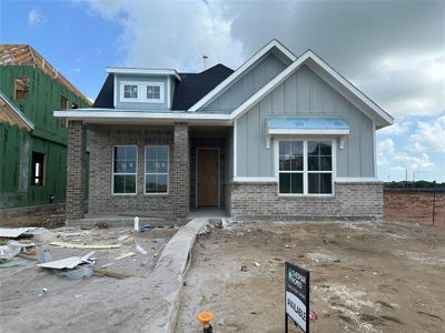 New construction Single-Family house 11814 North Pavillion Drive, Mont Belvieu, TX 77523 Fairway 42'- photo 1 1