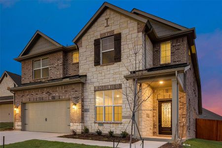 New construction Single-Family house 1521 Sand Dollar Trail, Weatherford, TX 76087 Big Cypress II- photo 0
