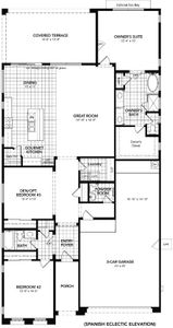 New construction Single-Family house Residence Four, 5935 E Redmont Drive, Mesa, AZ 85215 - photo