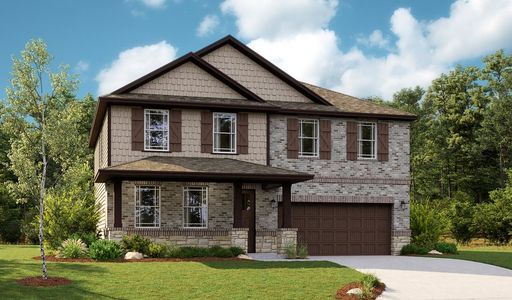 New construction Single-Family house Tourmaline, 609 Seabiscuit Drive, Jarrell, TX 76537 - photo