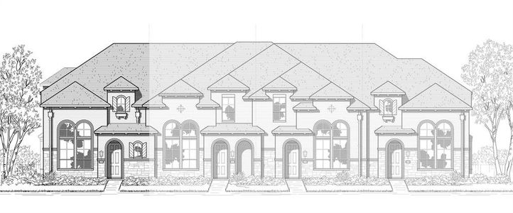 New construction Townhouse house 14516 Walsh Avenue, Aledo, TX 76008 Bolton Plan- photo 1 1