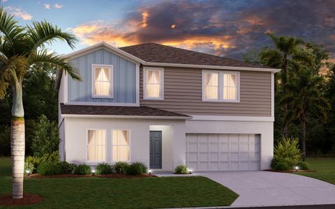 New construction Single-Family house Lucia, 2212 Canyon Oak Drive, Davenport, FL 33837 - photo