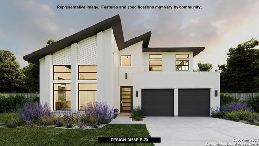 New construction Single-Family house 158 Besito, Boerne, TX 78006 Design 2458E- photo 0 0