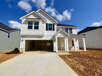 New construction Single-Family house 820 Putney Hill Road, Zebulon, NC 27597 Hamilton- photo 0