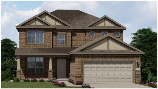 New construction Single-Family house 404 Stellar Wind Drive, Georgetown, TX 78628 Bennington- photo