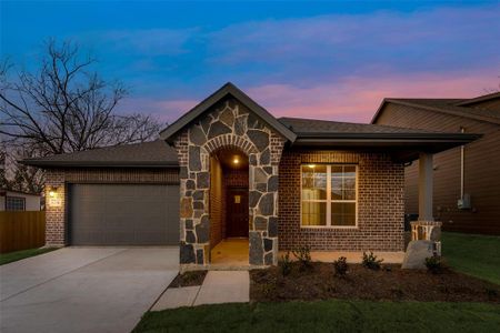 New construction Single-Family house 3716 Eutopia Street, Greenville, TX 75401 Basswood- photo 0