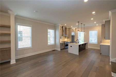 New construction Townhouse house 235 Briscoe Way, Unit 7, Alpharetta, GA 30009 The Chaucer- photo 14 14