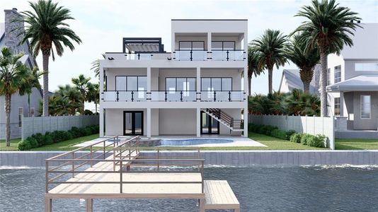 New construction Single-Family house 17059 Dolphin Drive, North Redington Beach, FL 33708 - photo 1 1