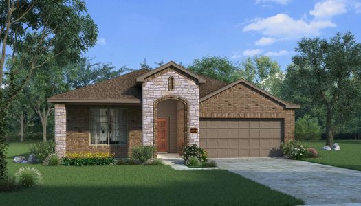 New construction Single-Family house 1946 Terra Rose Drive, Katy, TX 77493 Basswood V- photo 1 1