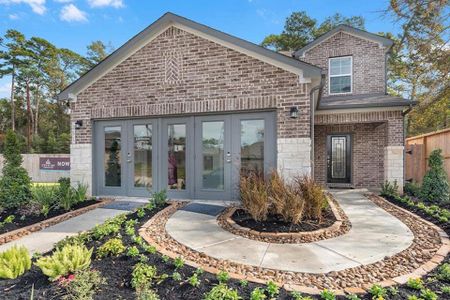 New construction Single-Family house 7822 Alset Drive, Magnolia, TX 77354 WHITNEY- photo 0