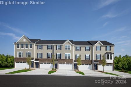 New construction Townhouse house 407 Moondance Drive, Gastonia, NC 28054 - photo 0