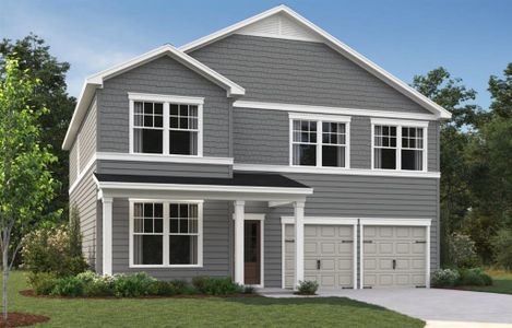 New construction Single-Family house 2144 Boxwood Circle Se, Conyers, GA 30094 Astrid- photo 0