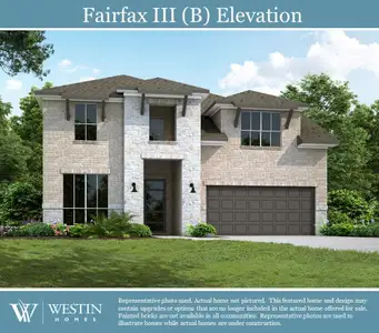 New construction Single-Family house 3176 Stingray Cove Drive, Katy, TX 77493 The Fairfax III- photo 1 1