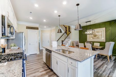 New construction Townhouse house 1008 Culloden Circle, Durham, NC 27713 Ashland- photo 6 6