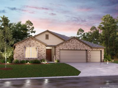 New construction Single-Family house 109 Pendleton Cove, Floresville, TX 78114 Ellsworth- photo 2 2