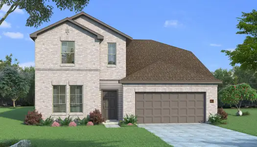 New construction Single-Family house 517 Cowboy Heights, Cibolo, TX 78108 Teak II J- photo 3 3