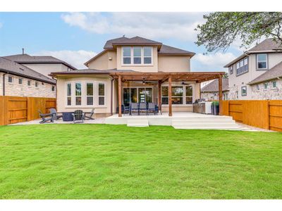 New construction Single-Family house 7262 Shoshoni Loop, Round Rock, TX 78681 Medici- photo 37 37