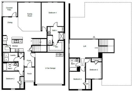 D.R. Horton's Midland floorplan - All Home and community information, including pricing, included features, terms, availability and amenities, are subject to change at any time without notice or obligation. All Drawings, pictures, photographs, video, square footages, floor plans, elevations, features, colors and sizes are approximate for illustration purposes only and will vary from the homes as built.