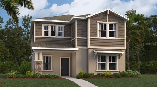 New construction Single-Family house 3118 Park Vale Road, Saint Cloud, FL 34771 Harmony- photo 0