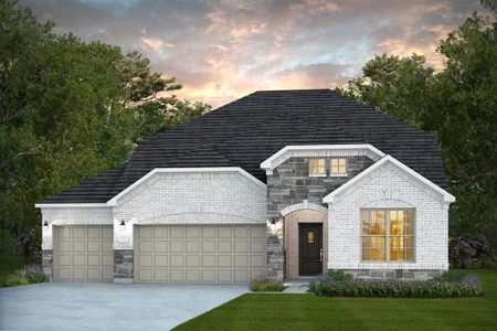 New construction Single-Family house 341 Dallas Meadow Drive, Dayton, TX 77535 Keller- photo 0