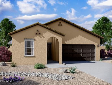 New construction Single-Family house 13241 E Sunflower Lane, Florence, AZ 85132 Moonbeam- photo 0