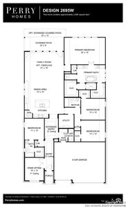 New construction Single-Family house 135 Lukas Cove, San Antonio, TX 78253 Design 2695W- photo 33 33