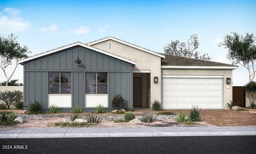 New construction Single-Family house 3850 E Gold Mountain Avenue, San Tan Valley, AZ 85143 Holly Plan 5007- photo 0