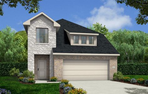 New construction Single-Family house 15319 Bollardpoint Lane, South Houston, TX 77053 The Sparrow- photo 0 0