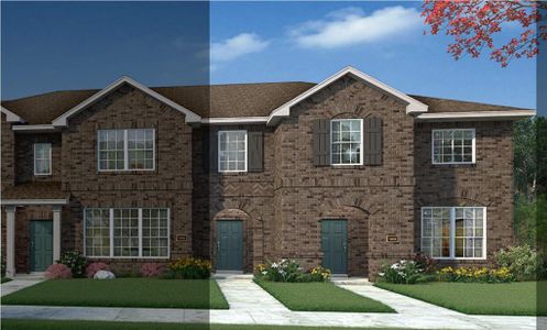 New construction Townhouse house 2945 Baneberry Lane, Mesquite, TX 75150 Houston B- photo 2 2