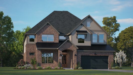New construction Single-Family house Waterford – 60′ Lot, 7323 Prairie Lakeshore Lane, Katy, TX 77493 - photo