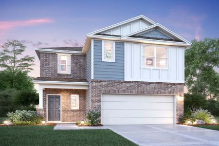 New construction Single-Family house Larkspur - Smart Series, 749 Ivory Creek Court, Willis, TX 77378 - photo