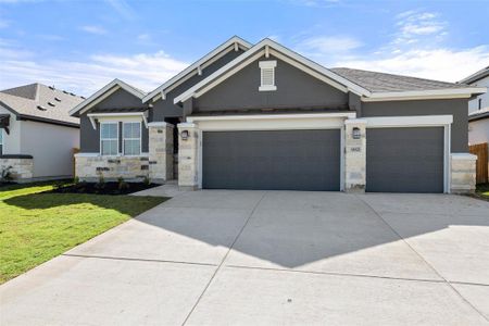 New construction Single-Family house 19025 Ariel Elena Way, Pflugerville, TX 78660 Lexington- photo 38 38