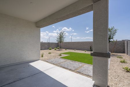 Back Yard | Sabino | Bentridge – Canyon Series | New Homes in Buckeye, AZ | Landsea Homes