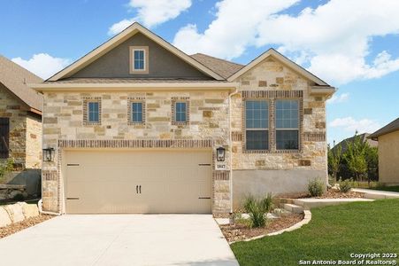 New construction Single-Family house 1847 Worsham Pass, San Antonio, TX 78260 Berwyn- photo 0 0