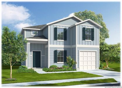New construction Single-Family house 9551 Ranch Loop, San Antonio, TX 78254 Ingleside - photo 0