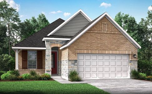 New construction Single-Family house 18811 Brego Ln, Tomball, TX 77377 Hickory- photo 0 0