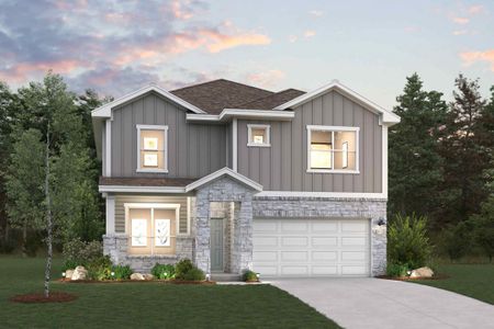New construction Single-Family house 2427 Ekvall Drive, Round Rock, TX 78665 - photo 0