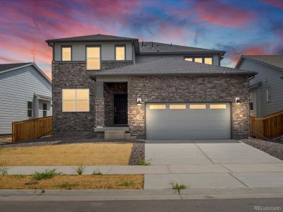 New construction Single-Family house 506 Grey Rock Street, Brighton, CO 80601 Deercreek- photo 0