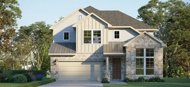 New construction Single-Family house Wilson 4226, 20629 Dustin Lane, Pflugerville, TX 78660 - photo